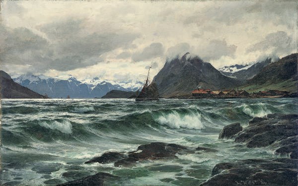 Laurits Bernhard Holst (DANISH, 1848-1934)