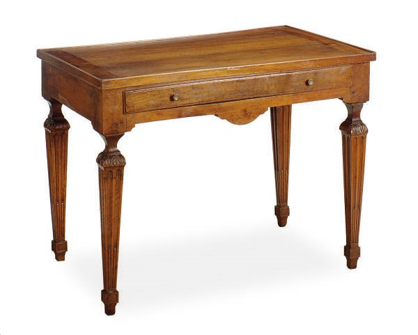 A CONTINENTAL WALNUT GAMES TABLE,