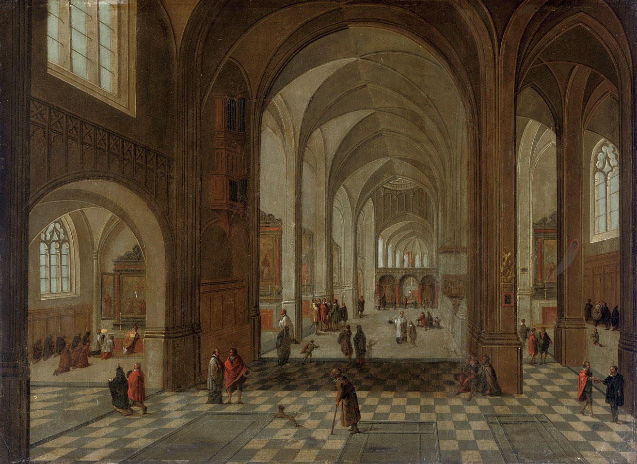 Pieter Neefs II (Antwerp 1620-after 1659)