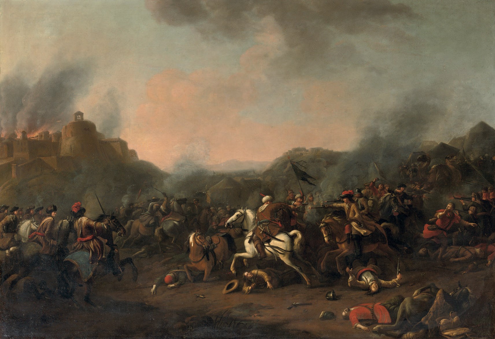 Attributed to Jan van Huchtenburg (Haarlem 1647-1733 Amsterdam)