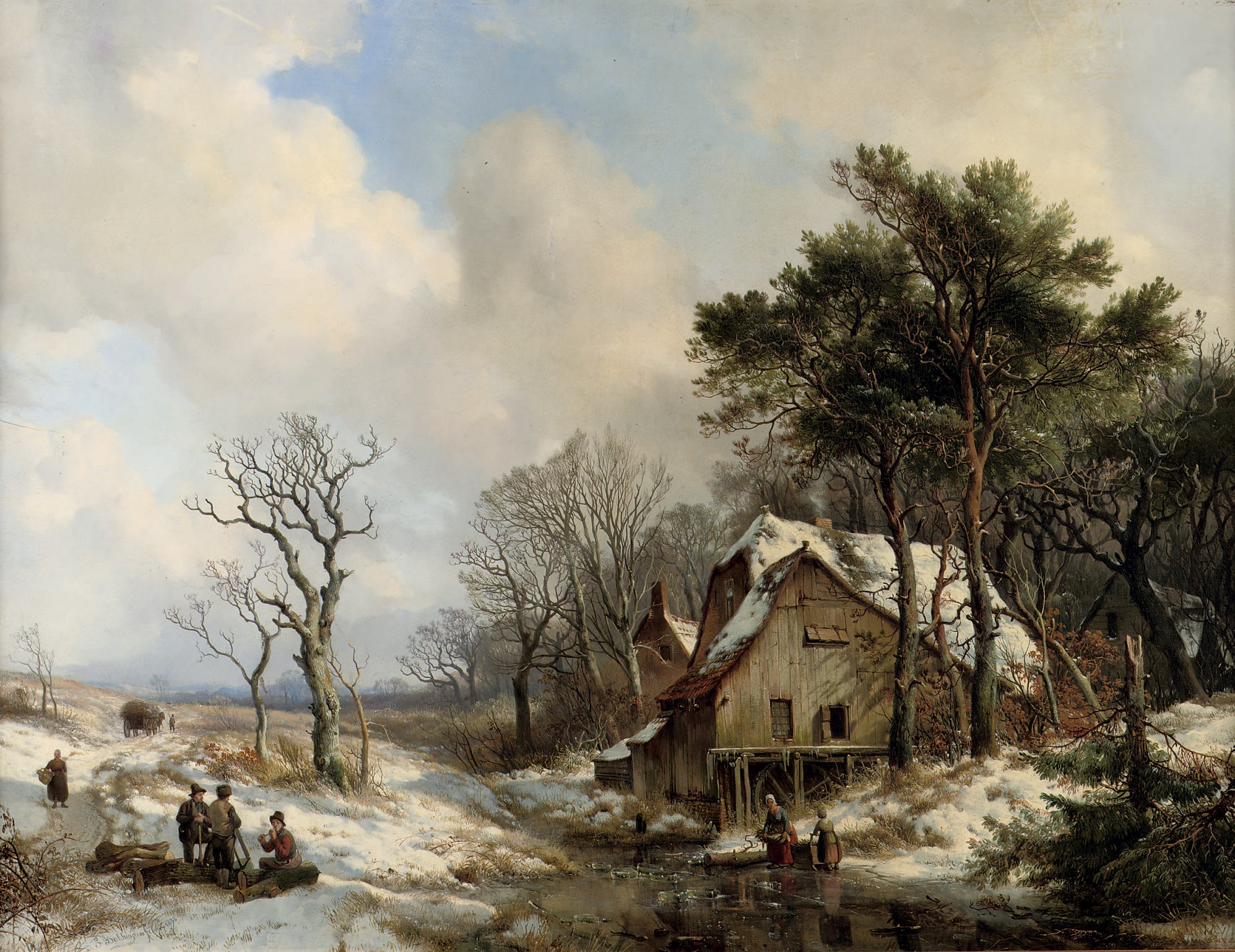 Hendrikus van de Sande Bakhuyzen (The Hague 1795-1860)