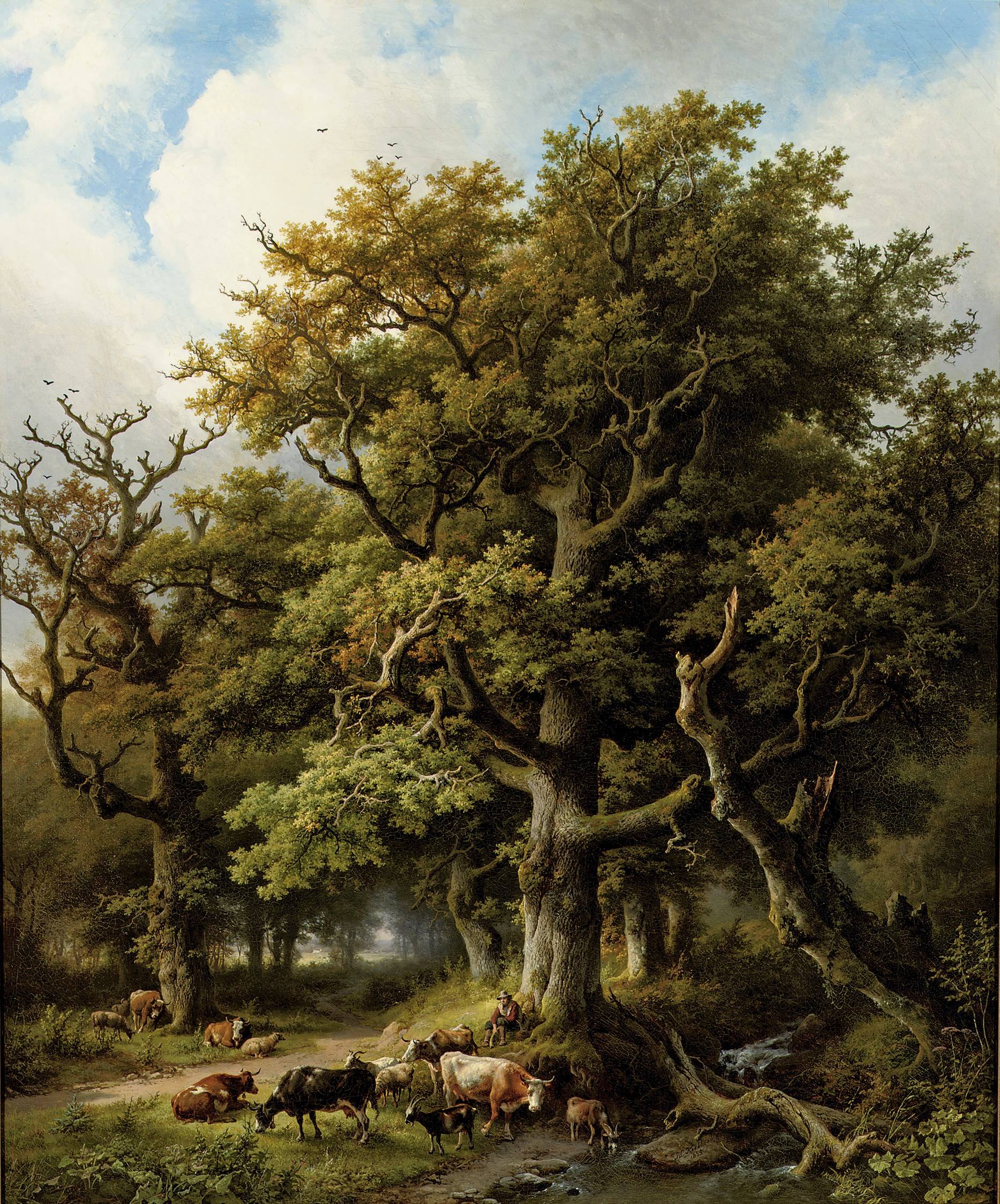 Barend Cornelis Koekkoek (Middelburg 1803-1862 Cleves)