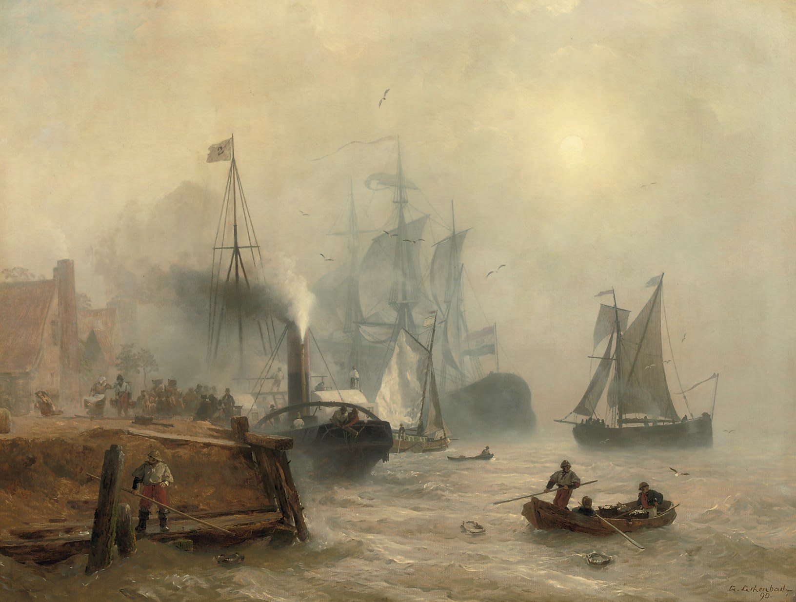 Andreas Achenbach (Kassel 1815-1910 Düsseldorf)
