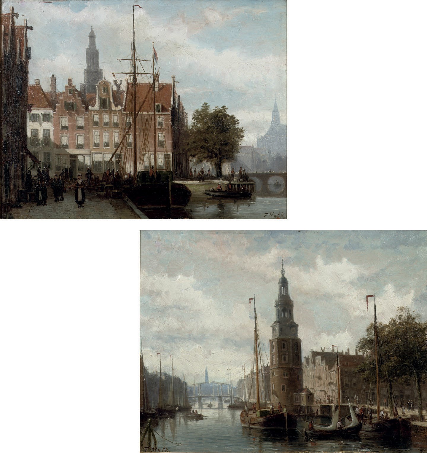 Johannes Frederik Hulk (Amsterdam 1829-1911 Haarlem)