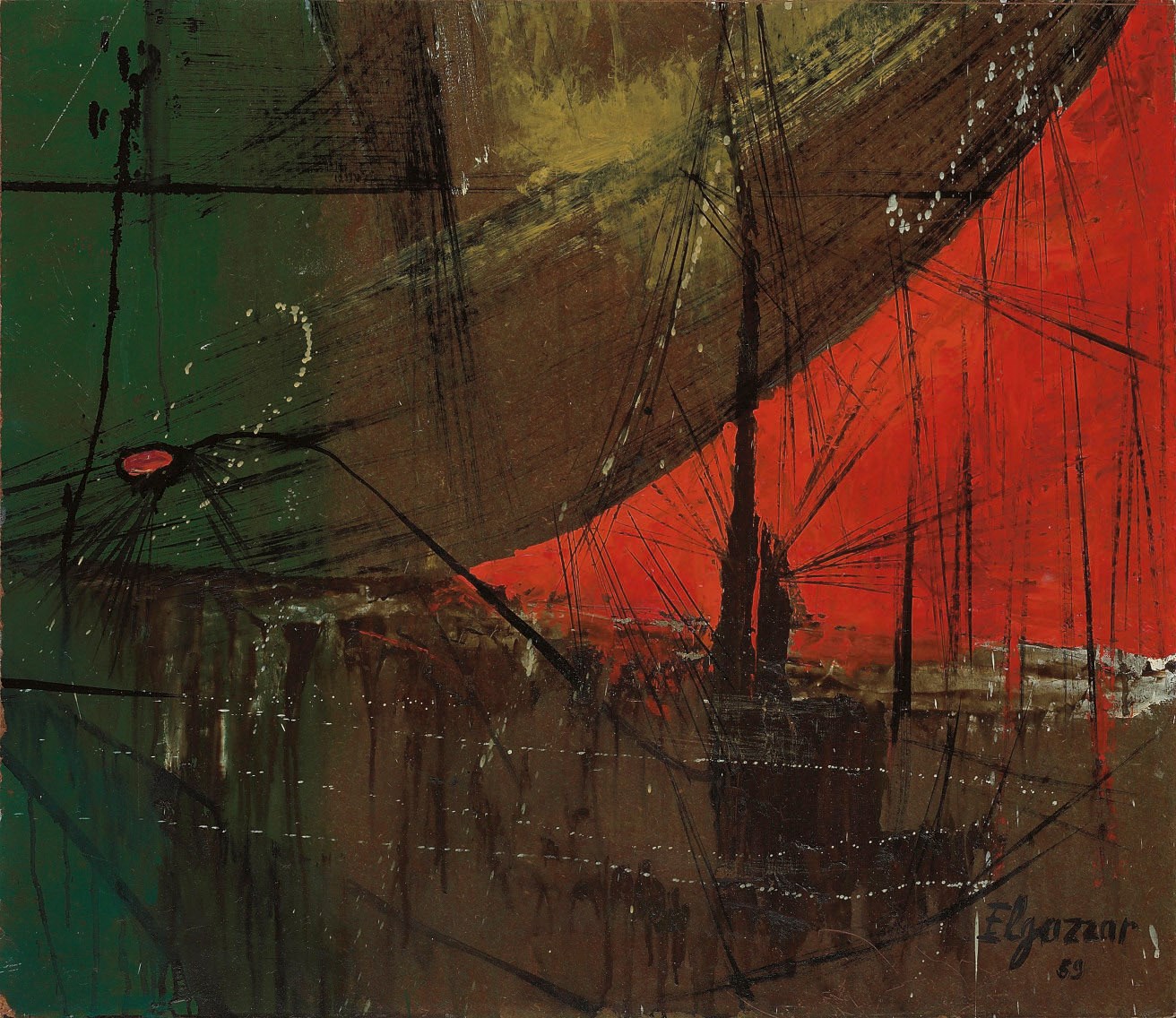 Abdul Hadi El-Gazzar (Egyptian, 1925 - 1965)