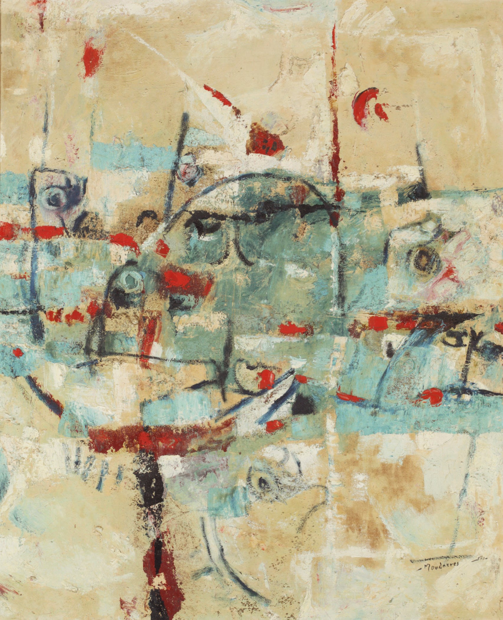 Fateh Moudarres (Syrian, 1922-1999)