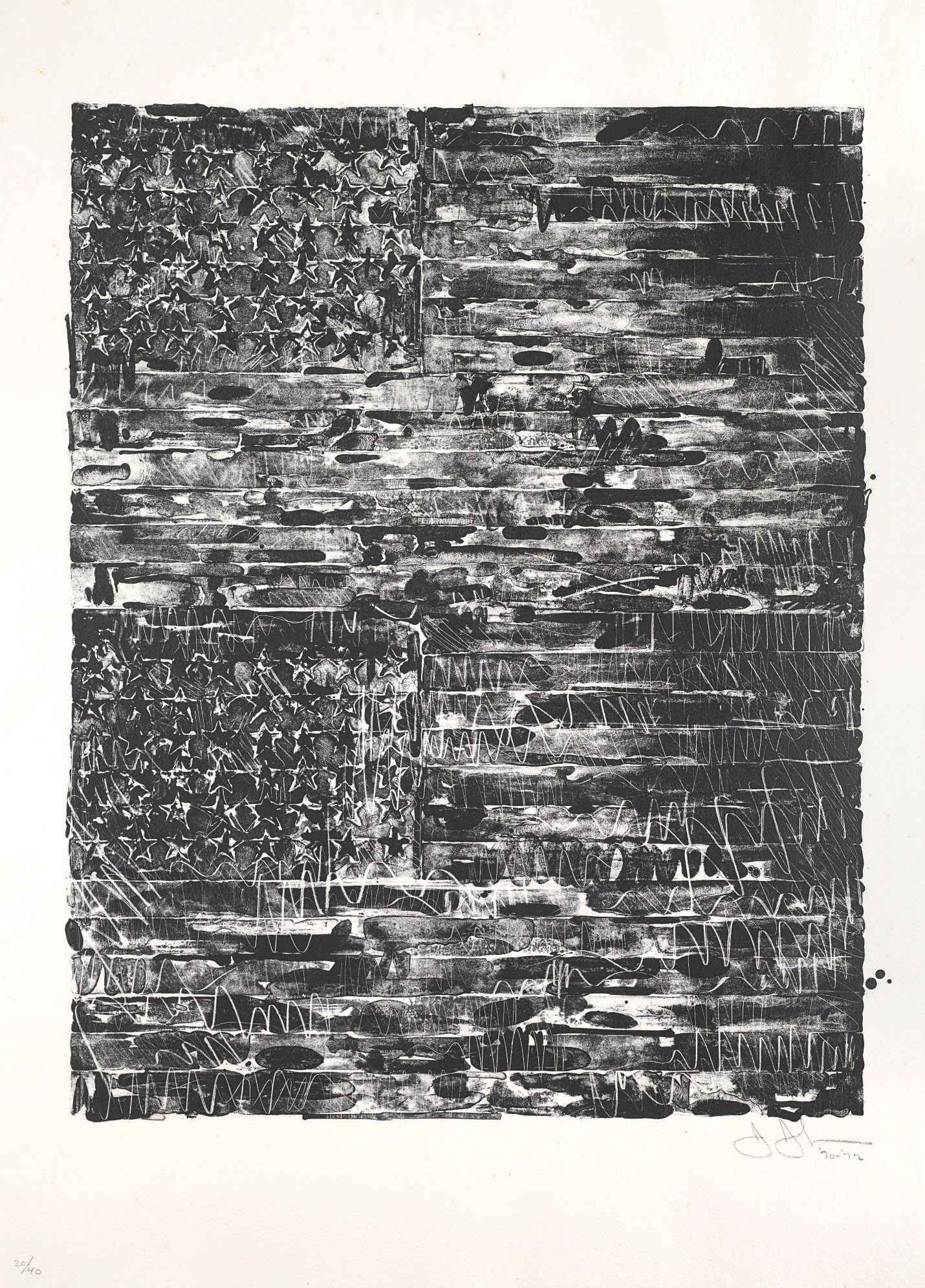JASPER JOHNS (B. 1930)