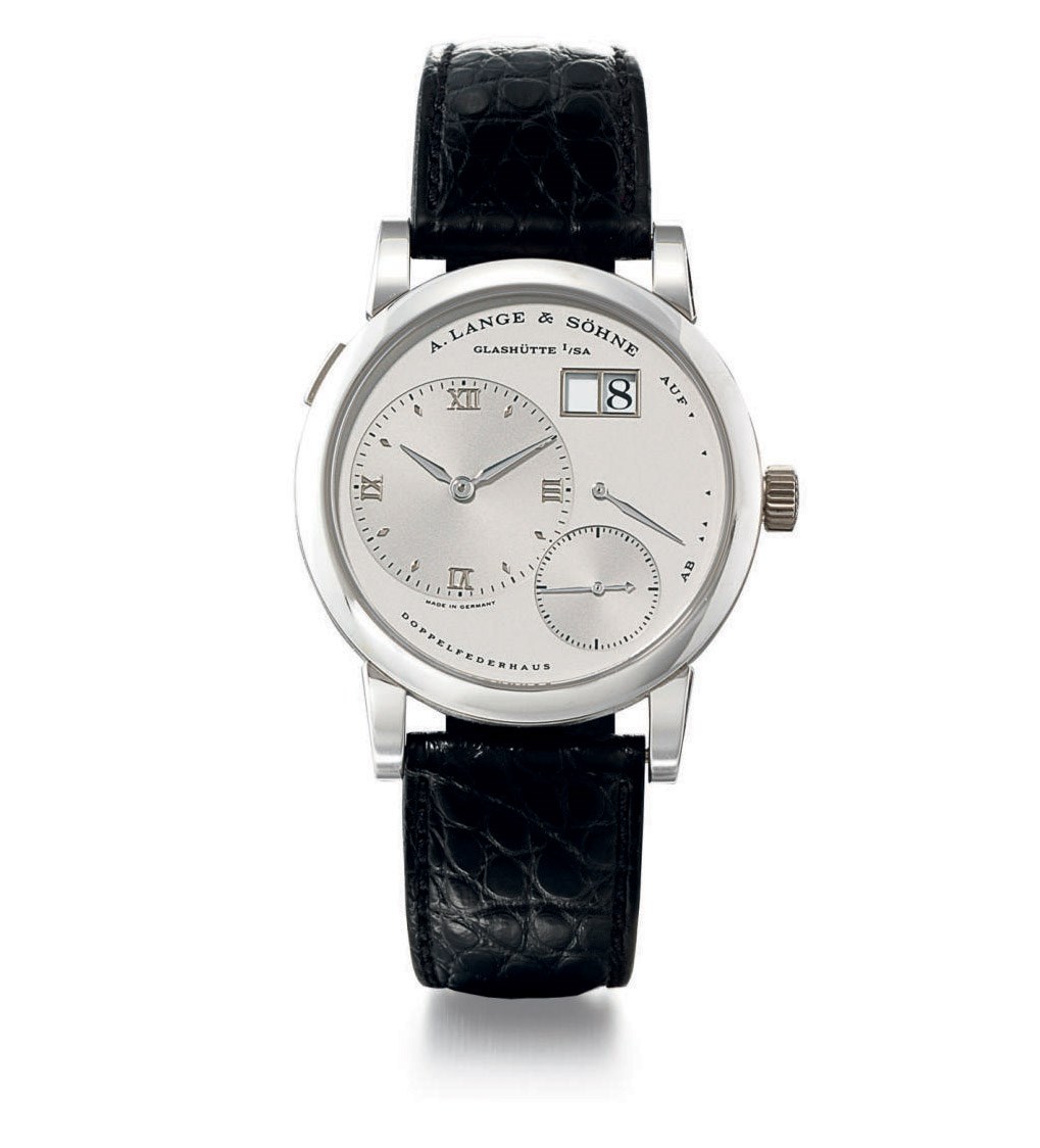 A.LANGE & SÖHNE, LANGE 1

PLATINUM MANUALLY-WOUND WRISTWATCH WITH DATE AND POWER RESERVE INDICATION