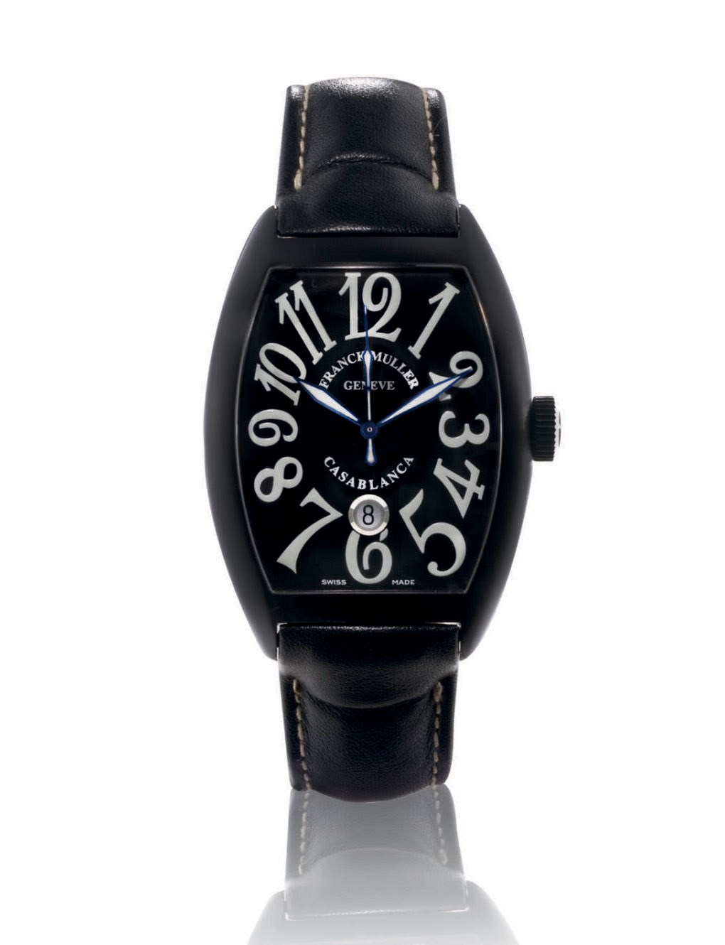 FRANCK MULLER, CASABLANCA NOIR

PVD COATED STAINLESS STEEL AUTOMATIC WRISTWATCH WITH DATE DISPLAY