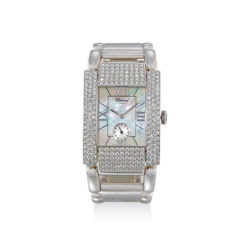 A LADY'S DIAMOND-SET 'LA STRADA' BRACELET WATCH, BY CHOPARD