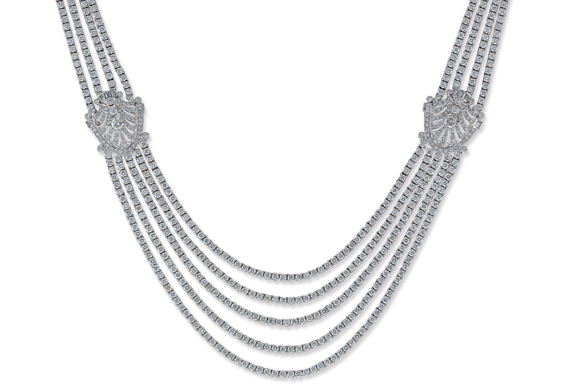 A DIAMOND NECKLACE