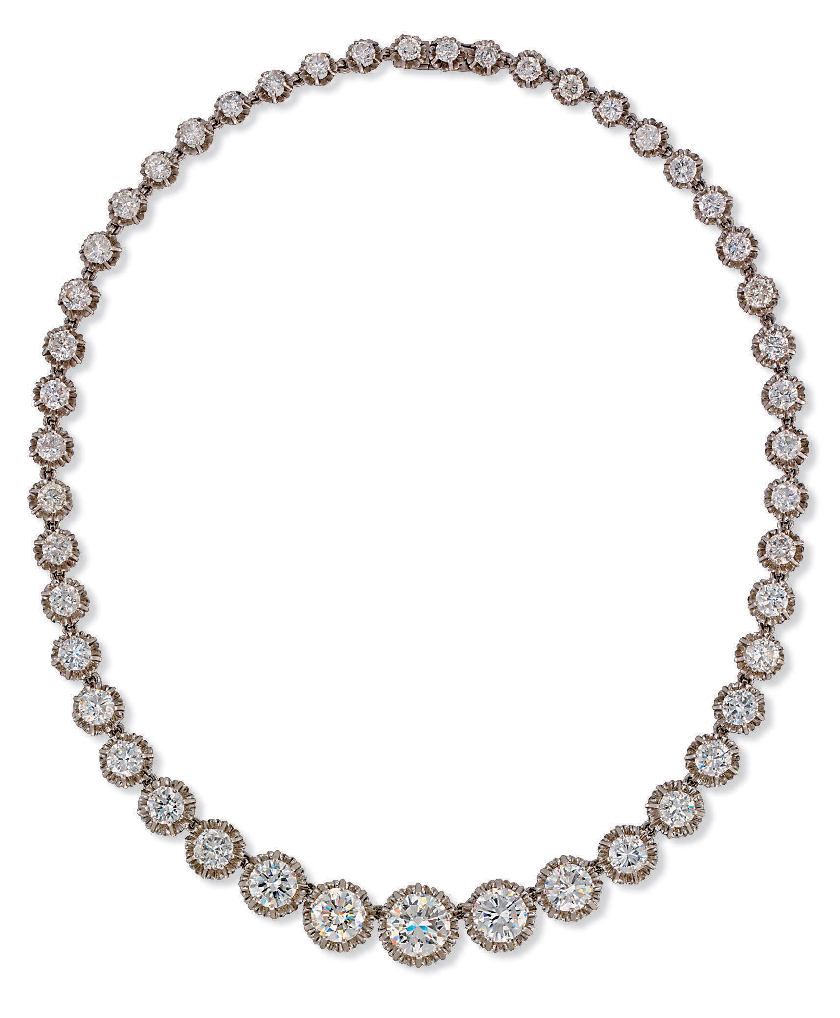 AN ART DECO DIAMOND RIVIÉRE