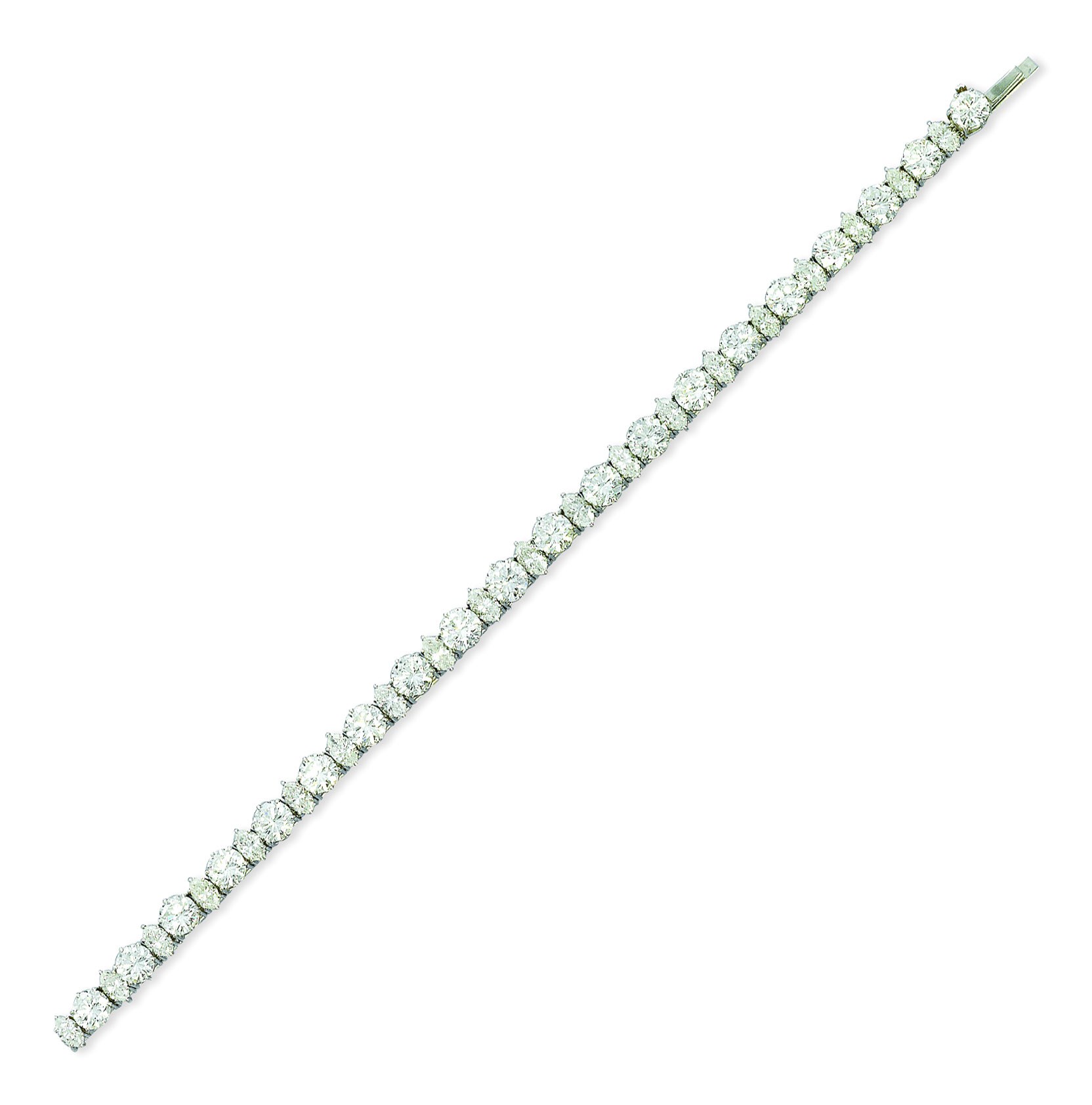 A DIAMOND LINE BRACELET, BY SCHILLING