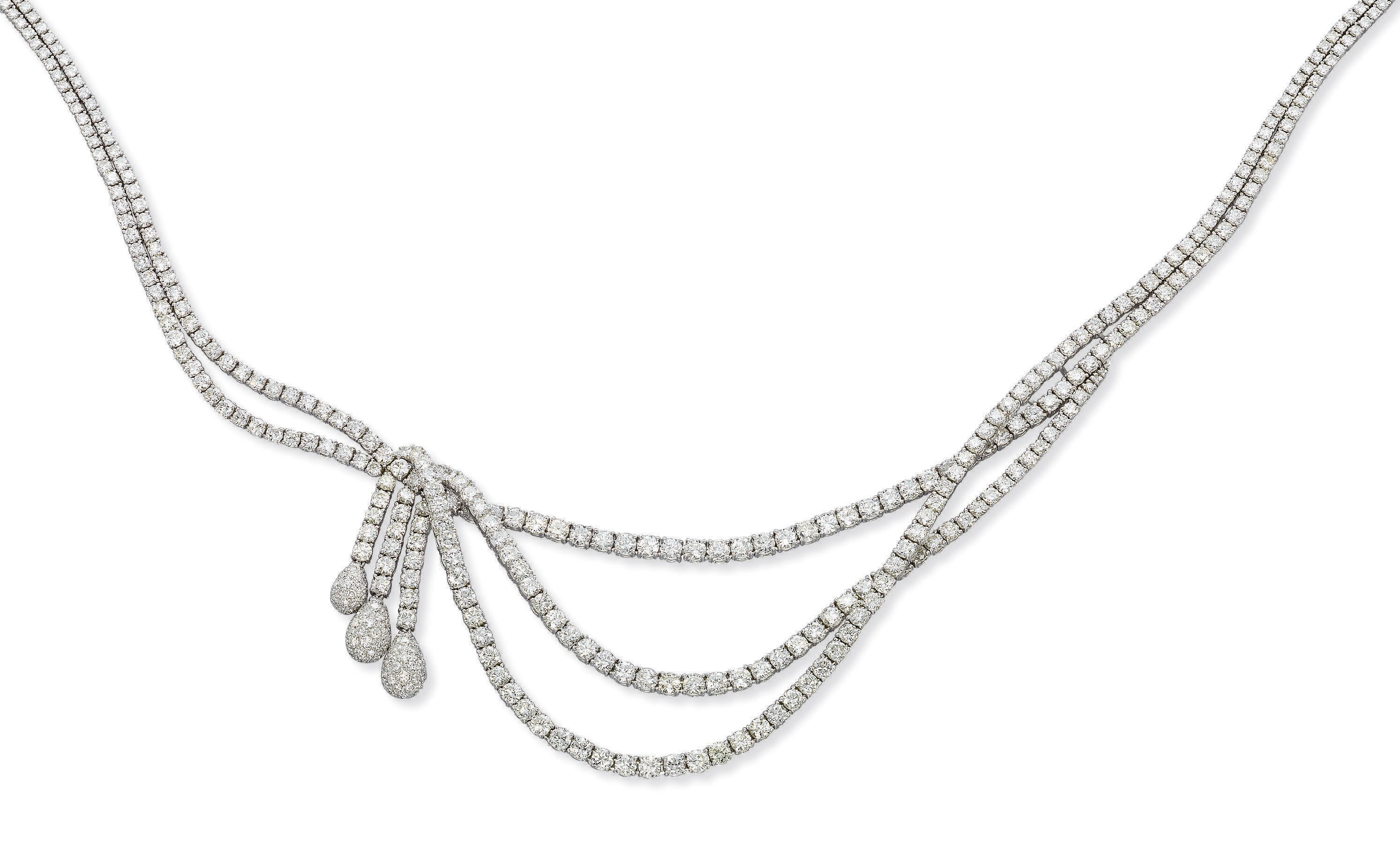 A DIAMOND NECKLACE