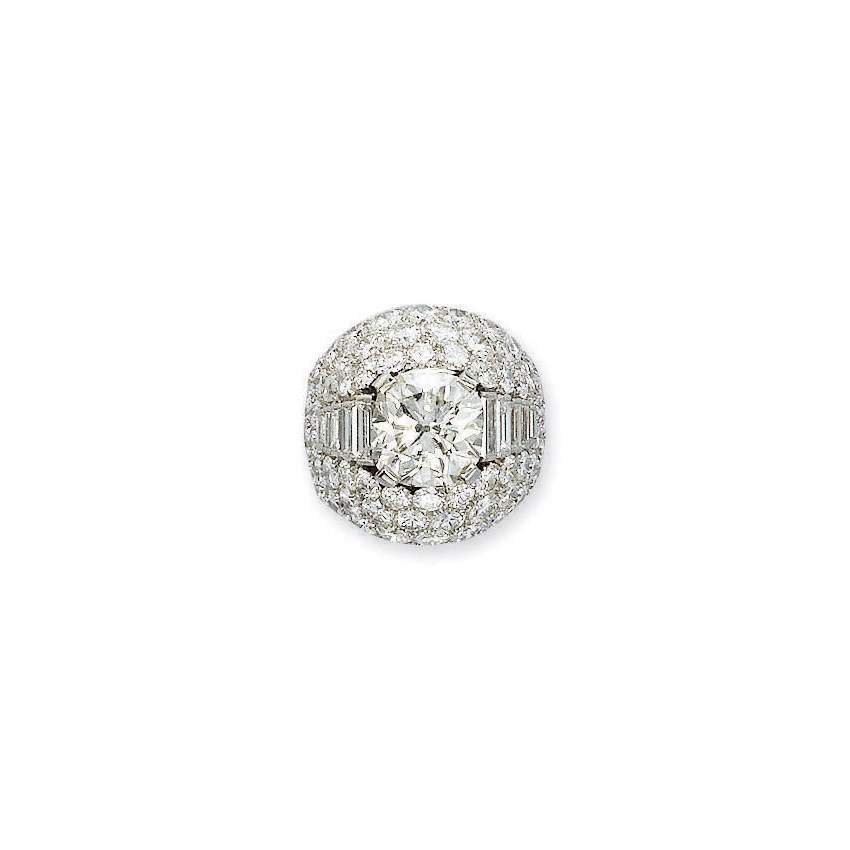 A DIAMOND 'TROMBINO' RING, BY BULGARI