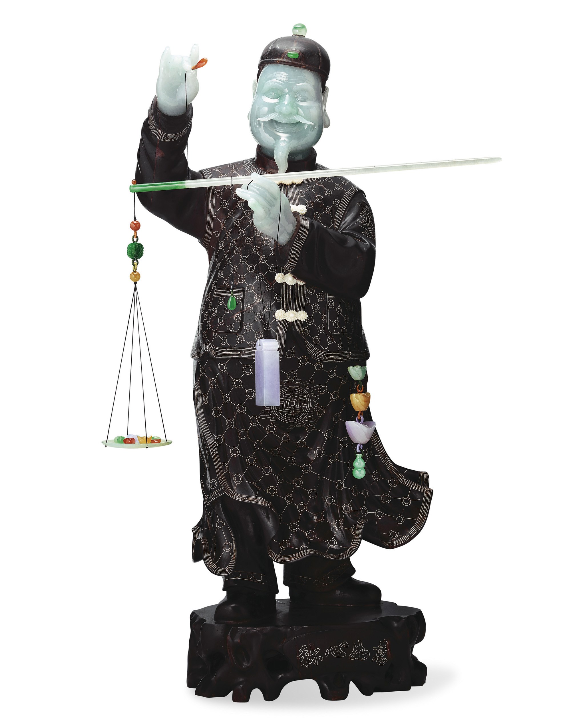 A JADEITE CARVING