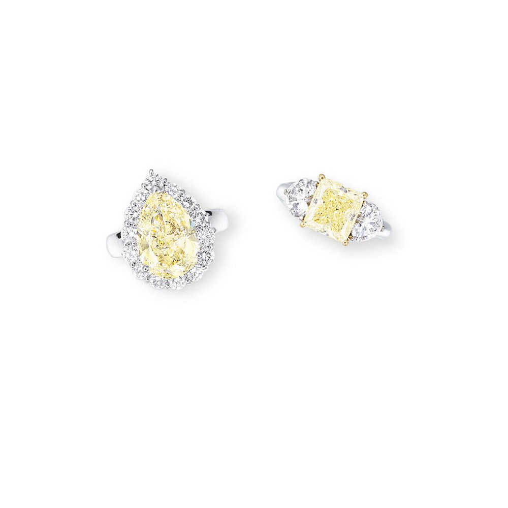 TWO DIAMOND RINGS