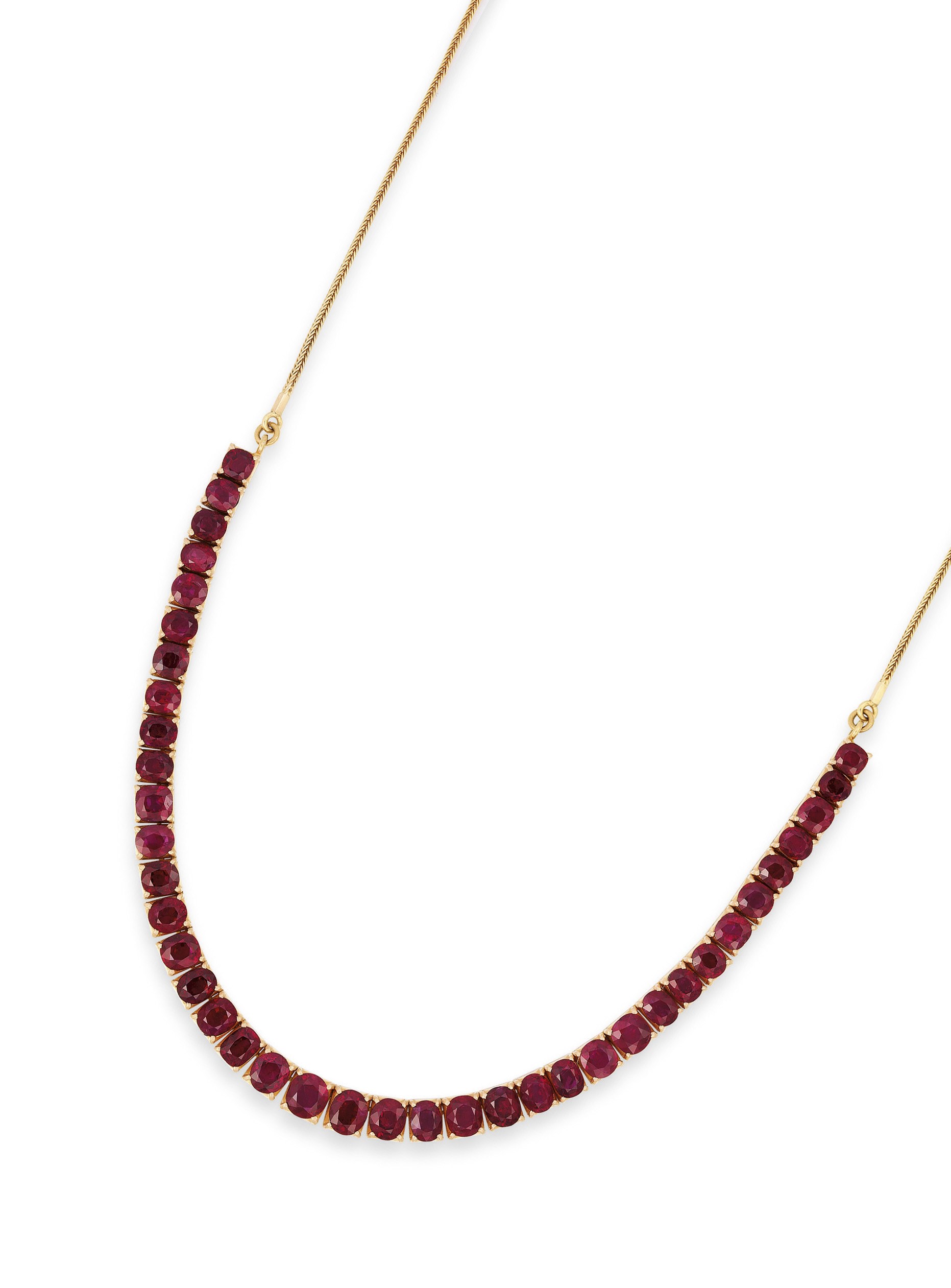 A RUBY NECKLACE