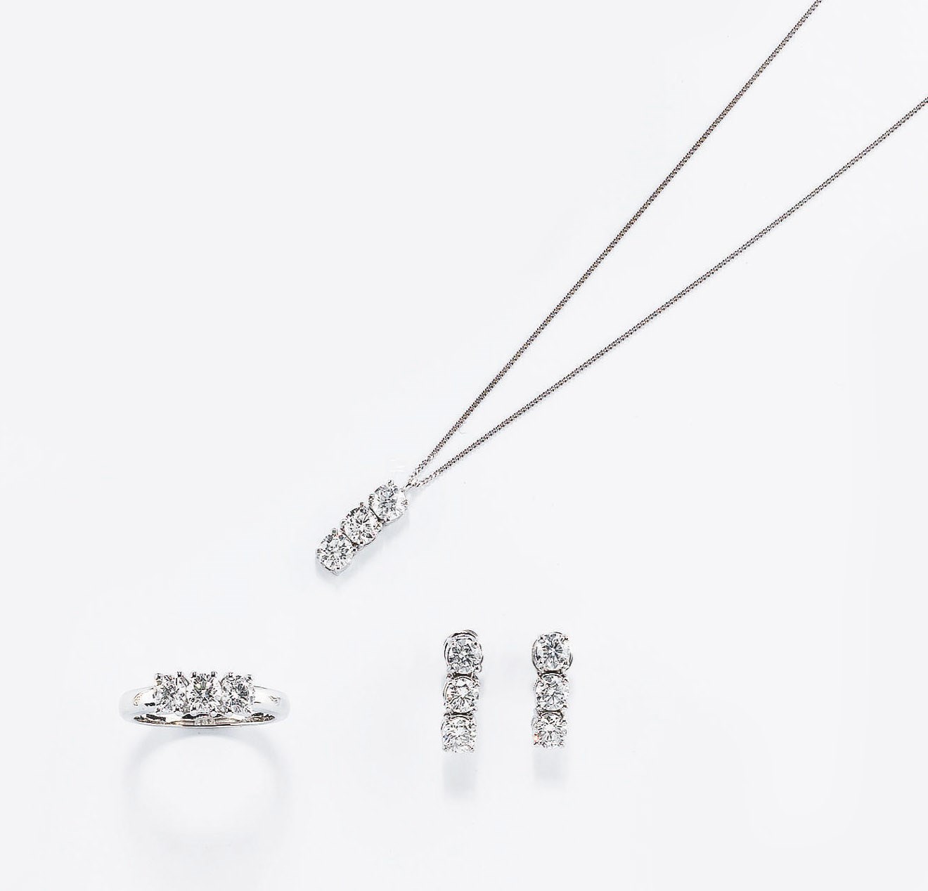 PARURE IN BRILLANTI