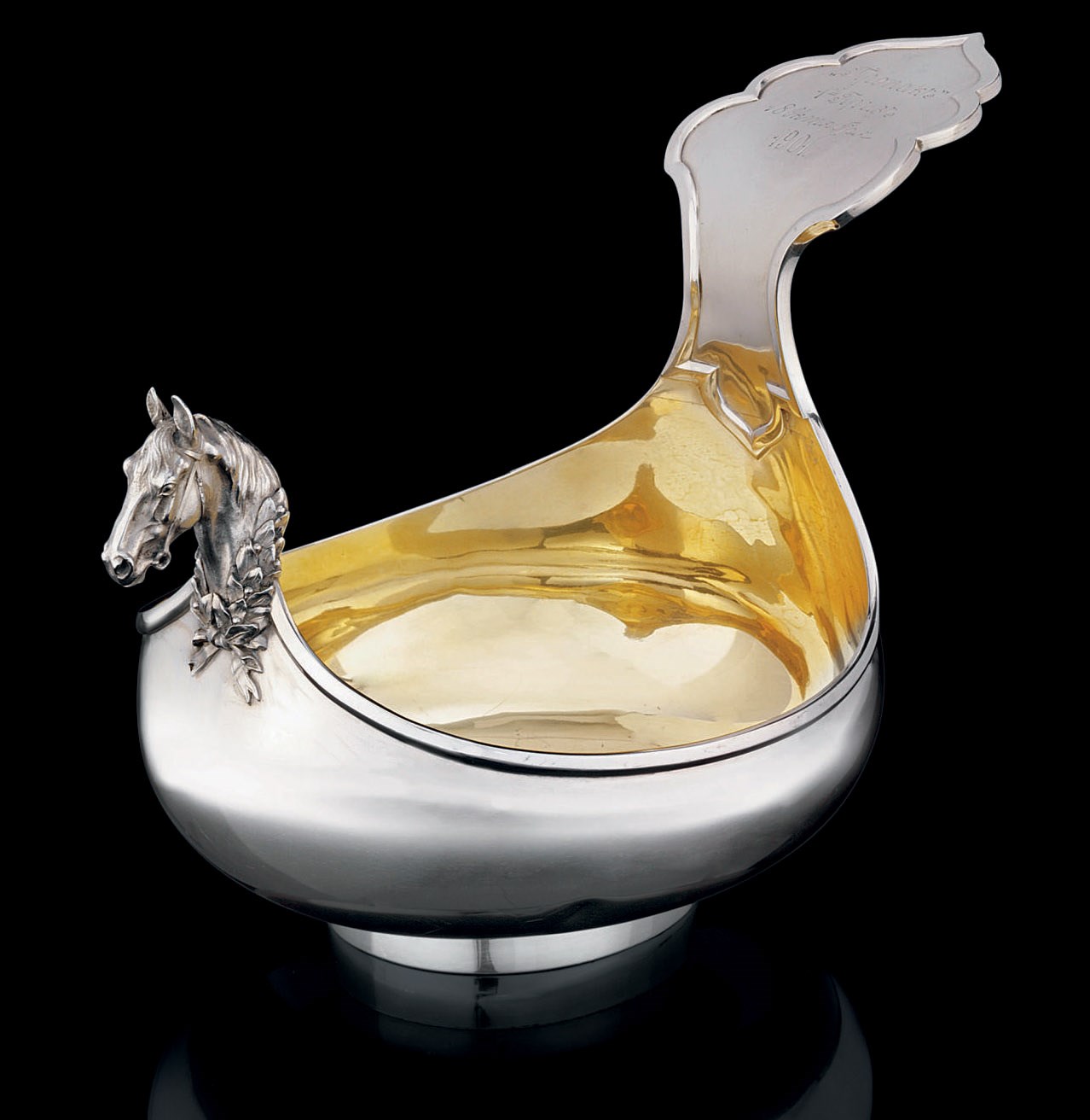 A Silver Trophy Kovsh