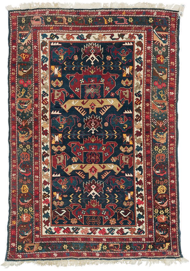 An antique Bijov rug