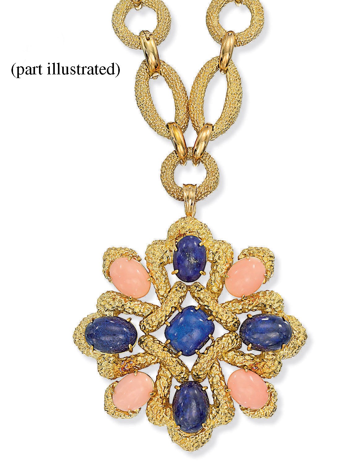 TWO GEM-SET NECKLACES