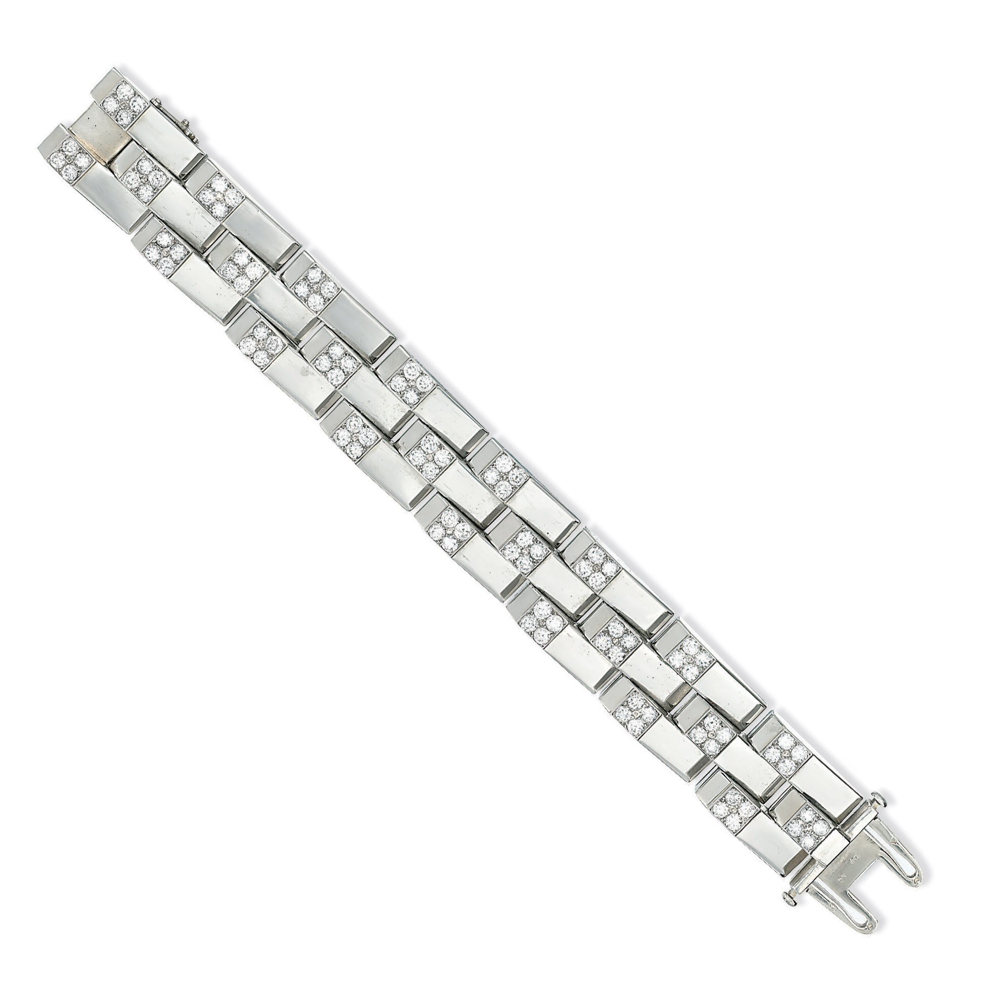 A RETRO DIAMOND-SET BRACELET