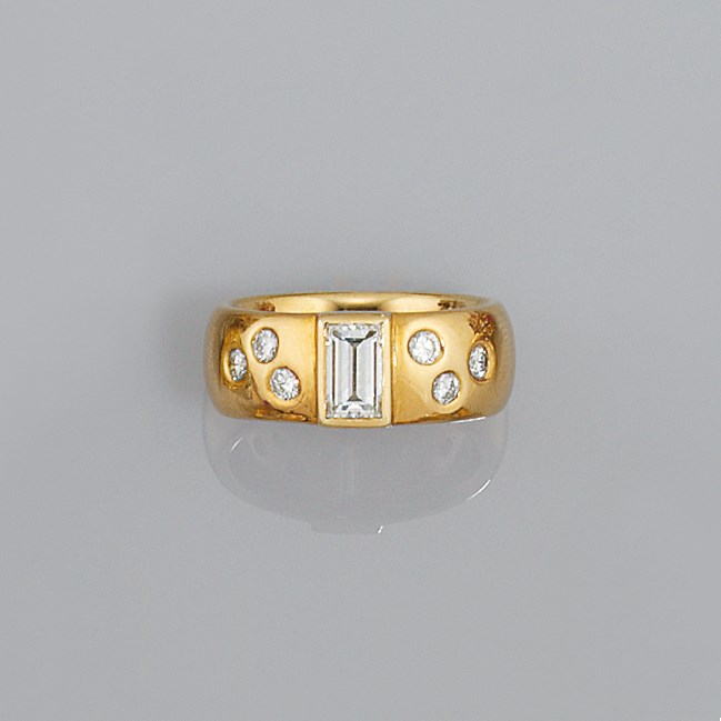 A diamond ring