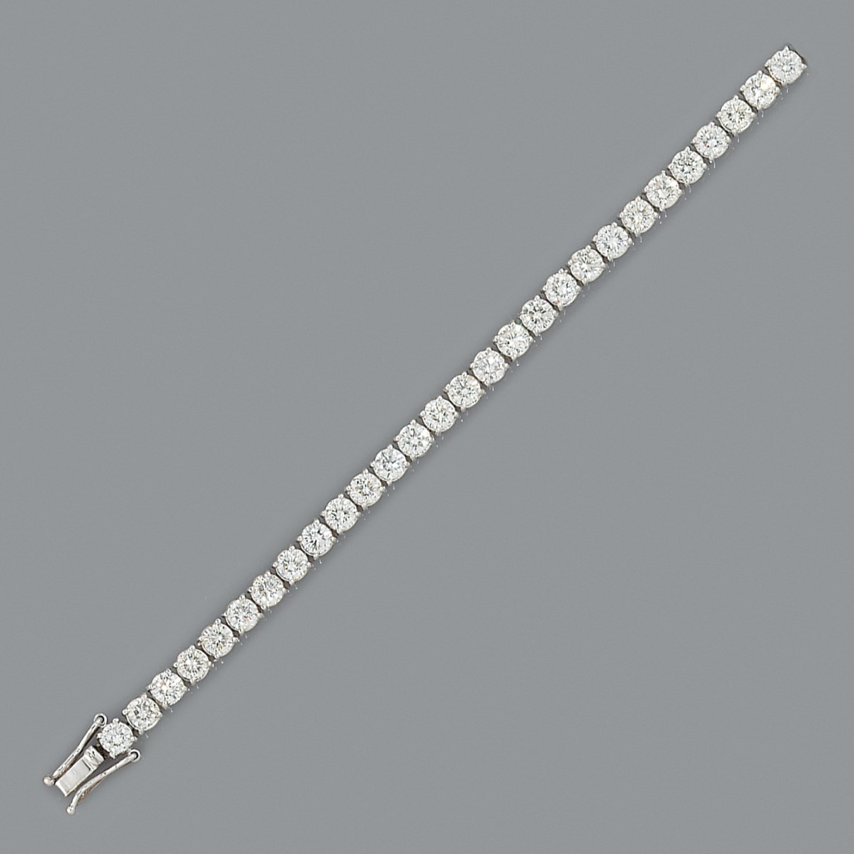 A diamond bracelet