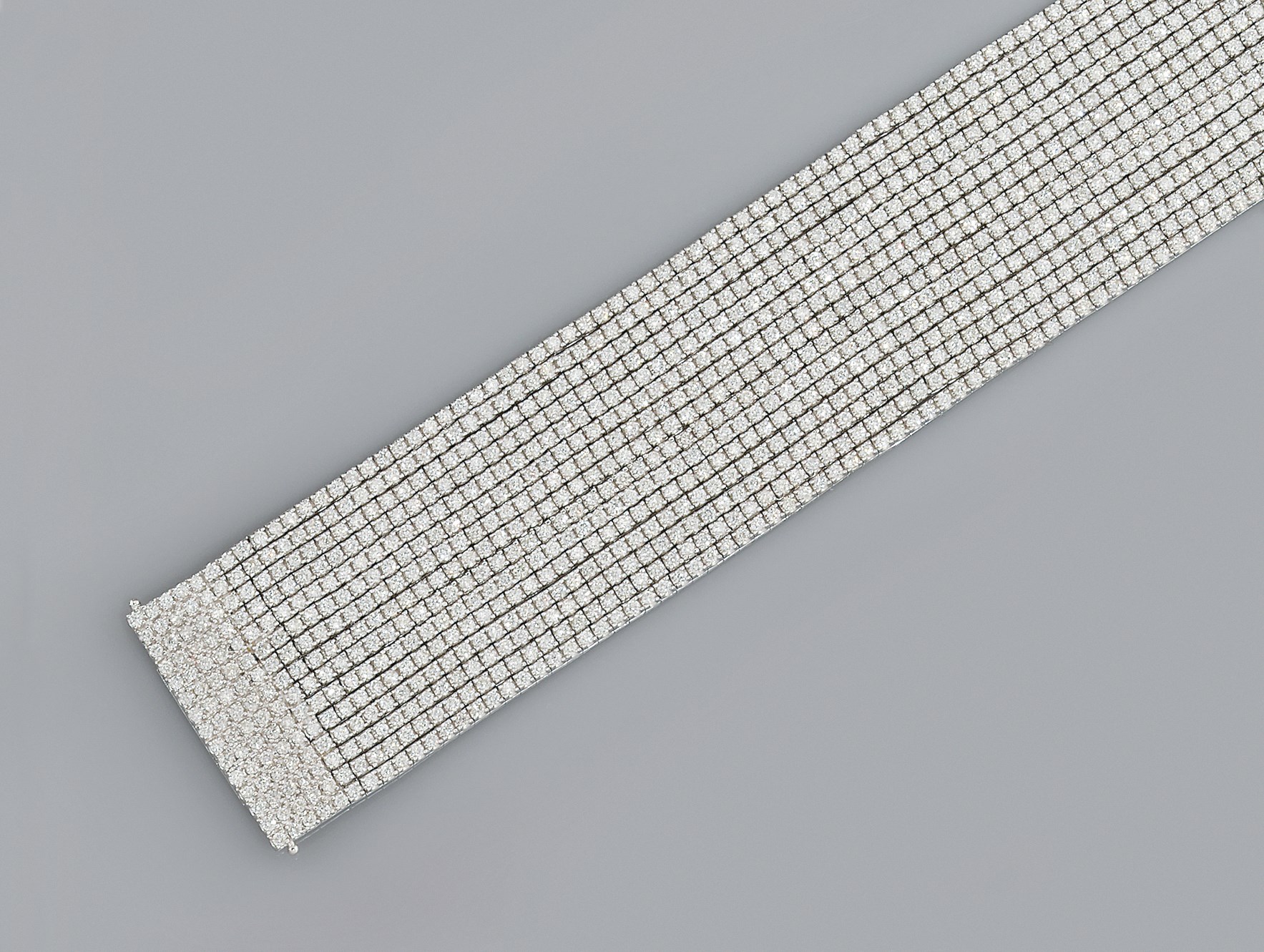 A diamond bracelet