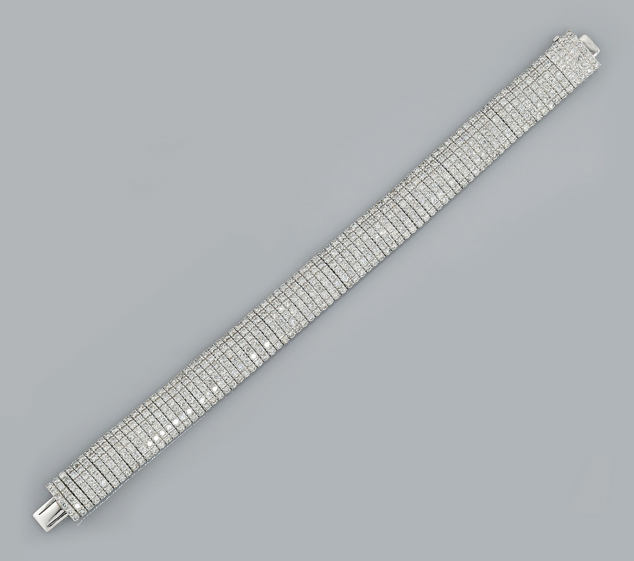A diamond bracelet