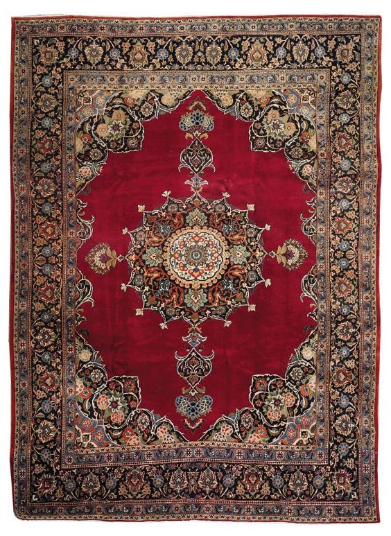 A fine Kashan carpet