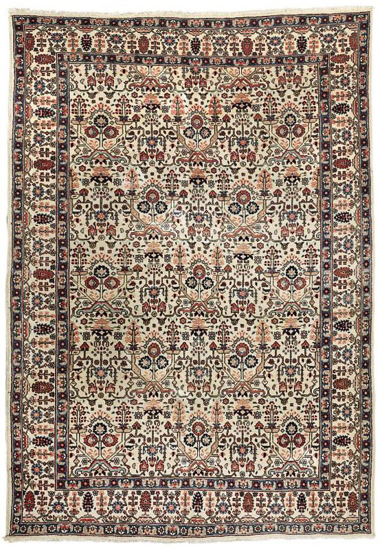 A Tabriz carpet
