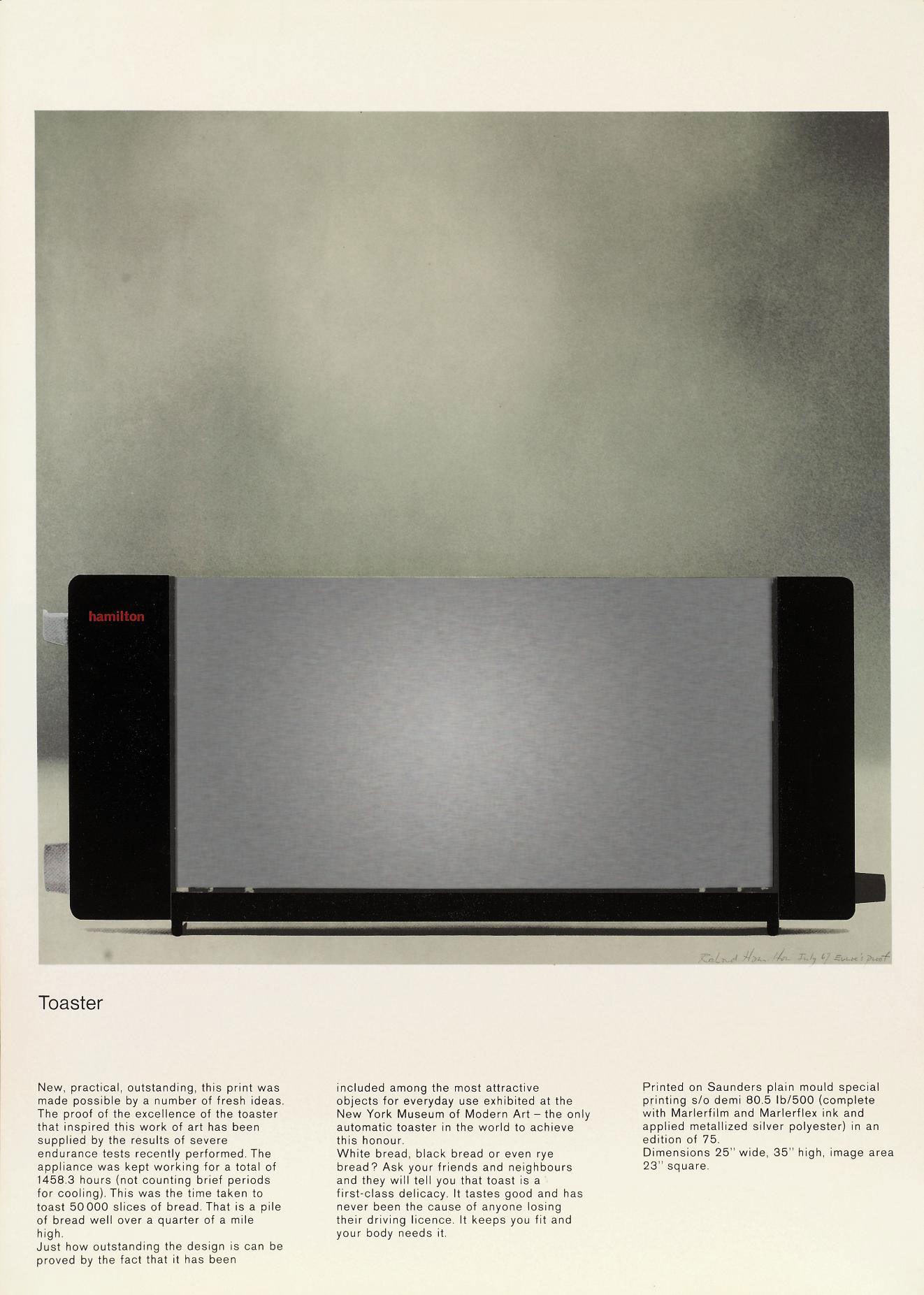 Richard Hamilton (b. 1922)