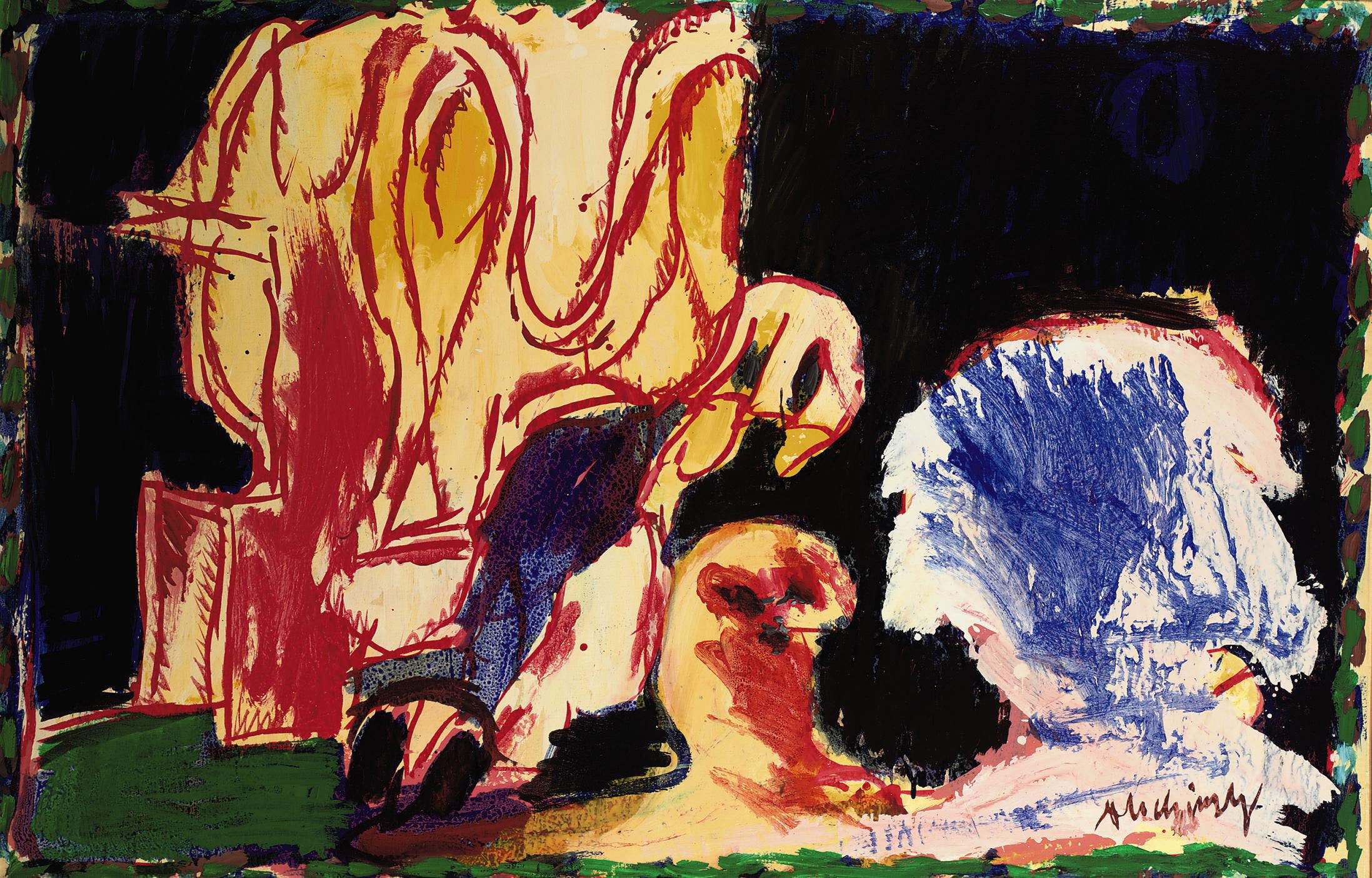 Pierre Alechinsky (b. 1927)