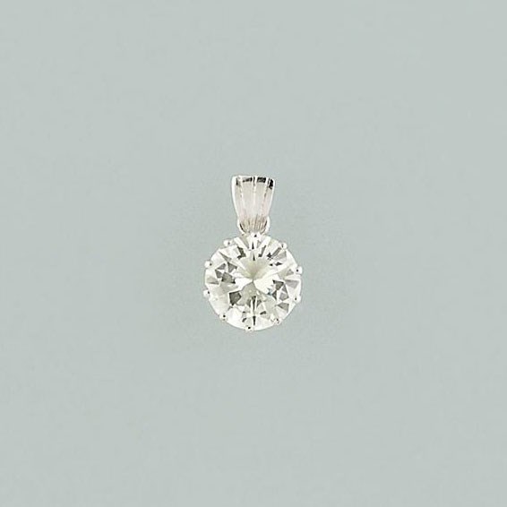 A diamond pendant