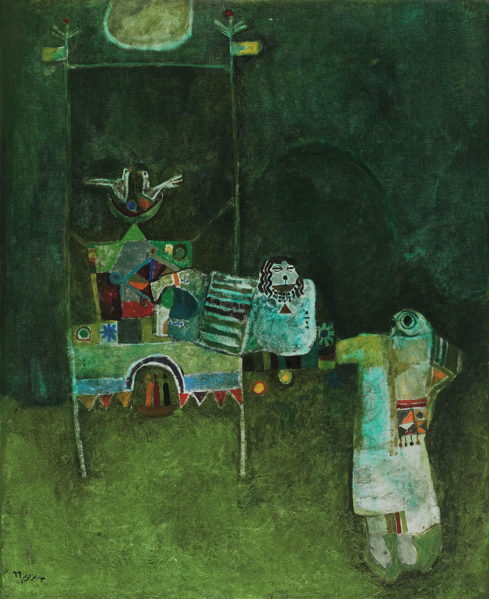 Dia Azzawi (Iraqi, b. 1939)