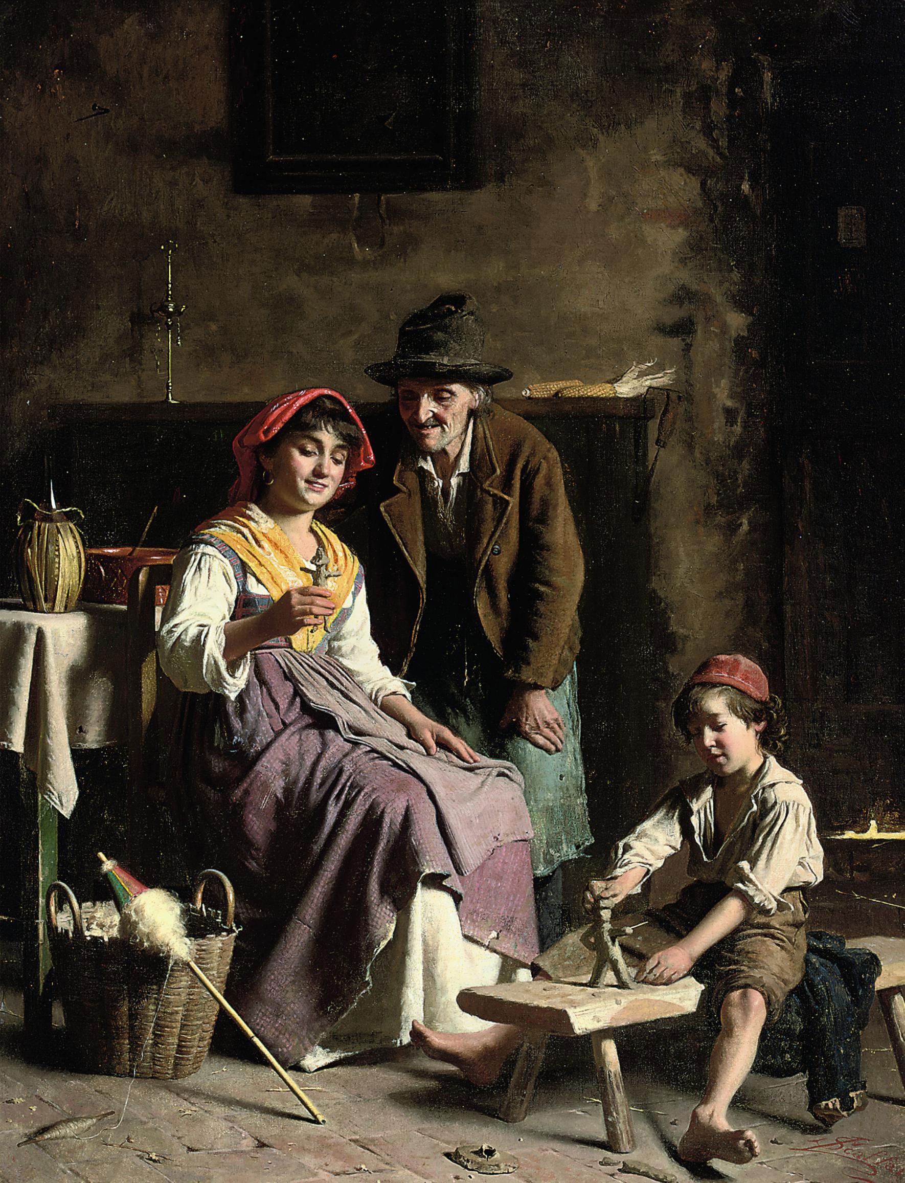 LUIGI SCAFFAI (ITALIAN, 1837-1899)