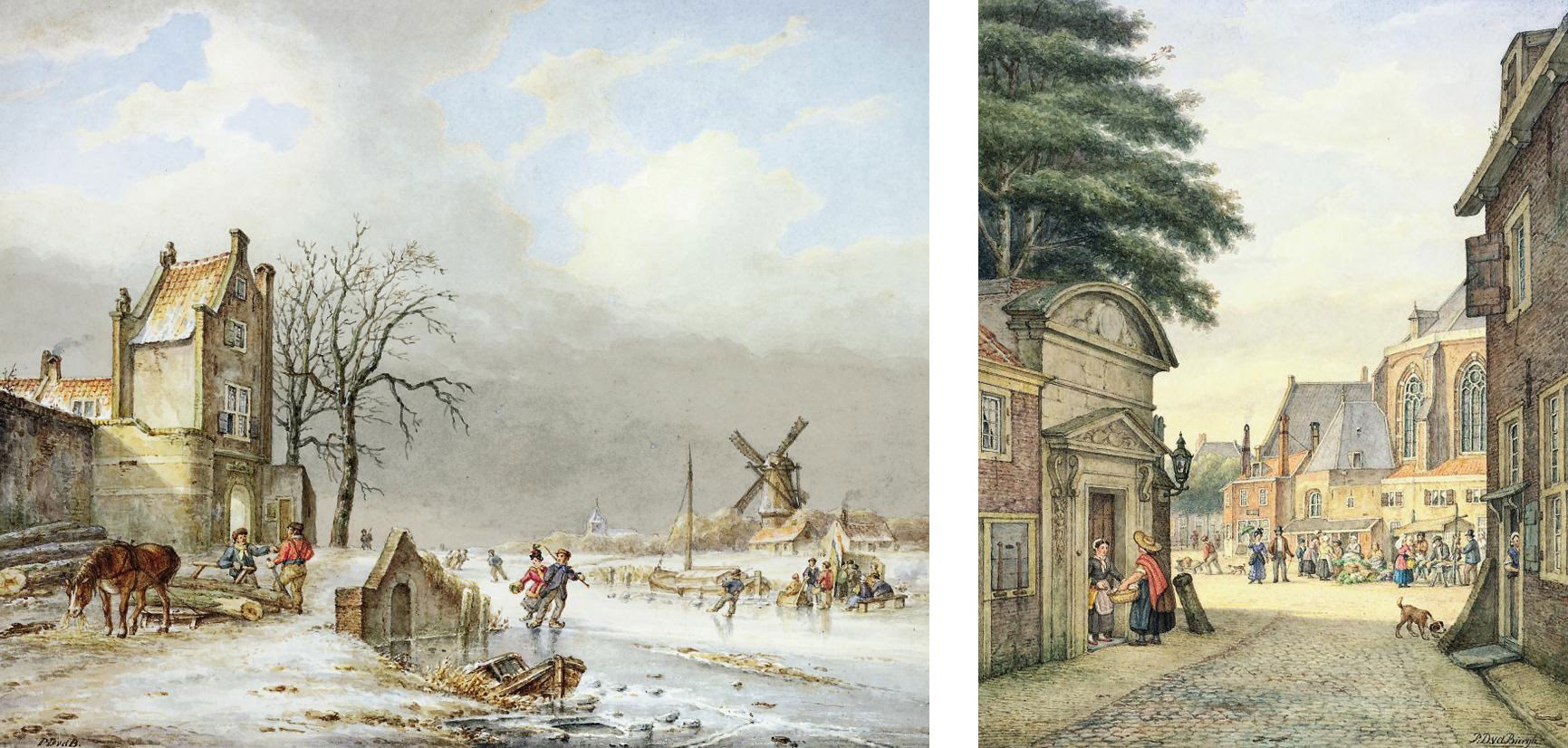 Pieter Daniel van der Burgh (La Haye 1805-1879 Amsterdam)