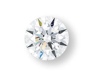 AN UNMOUNTED DIAMOND