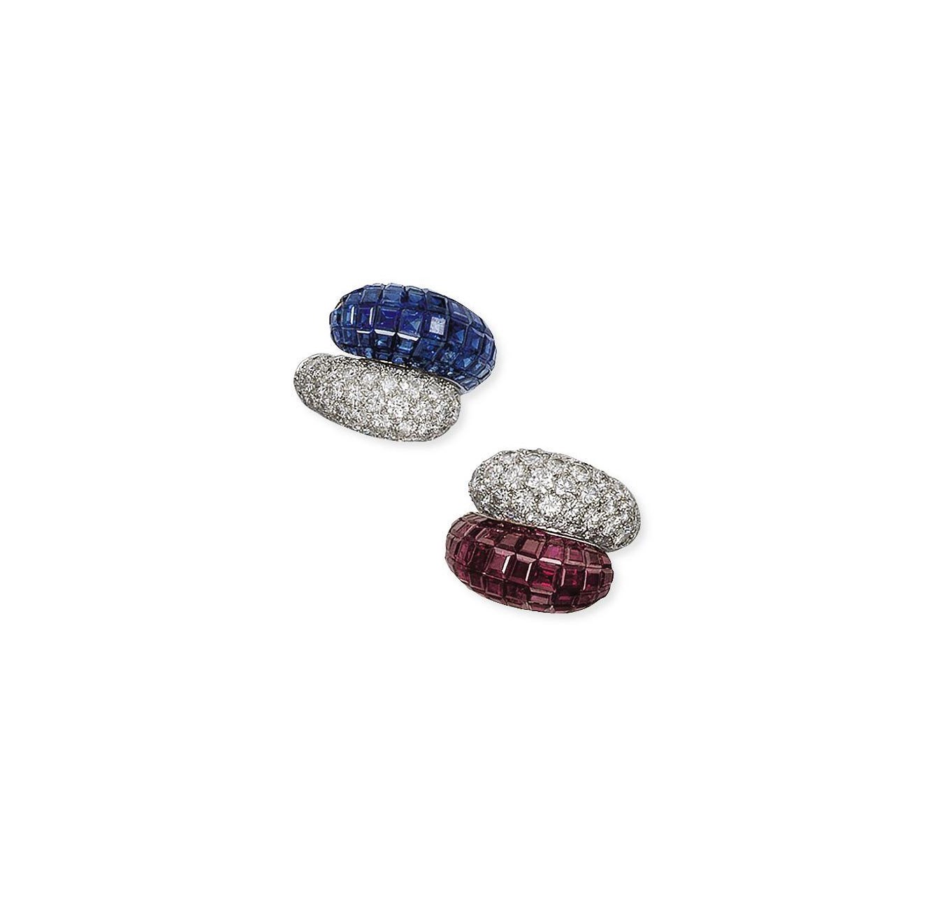 TWO CROSSOVER RINGS