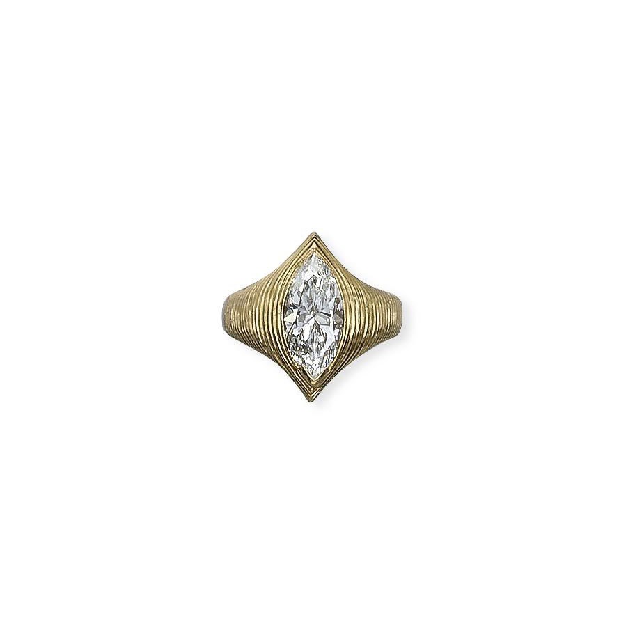 AN UNMOUNTED DIAMOND