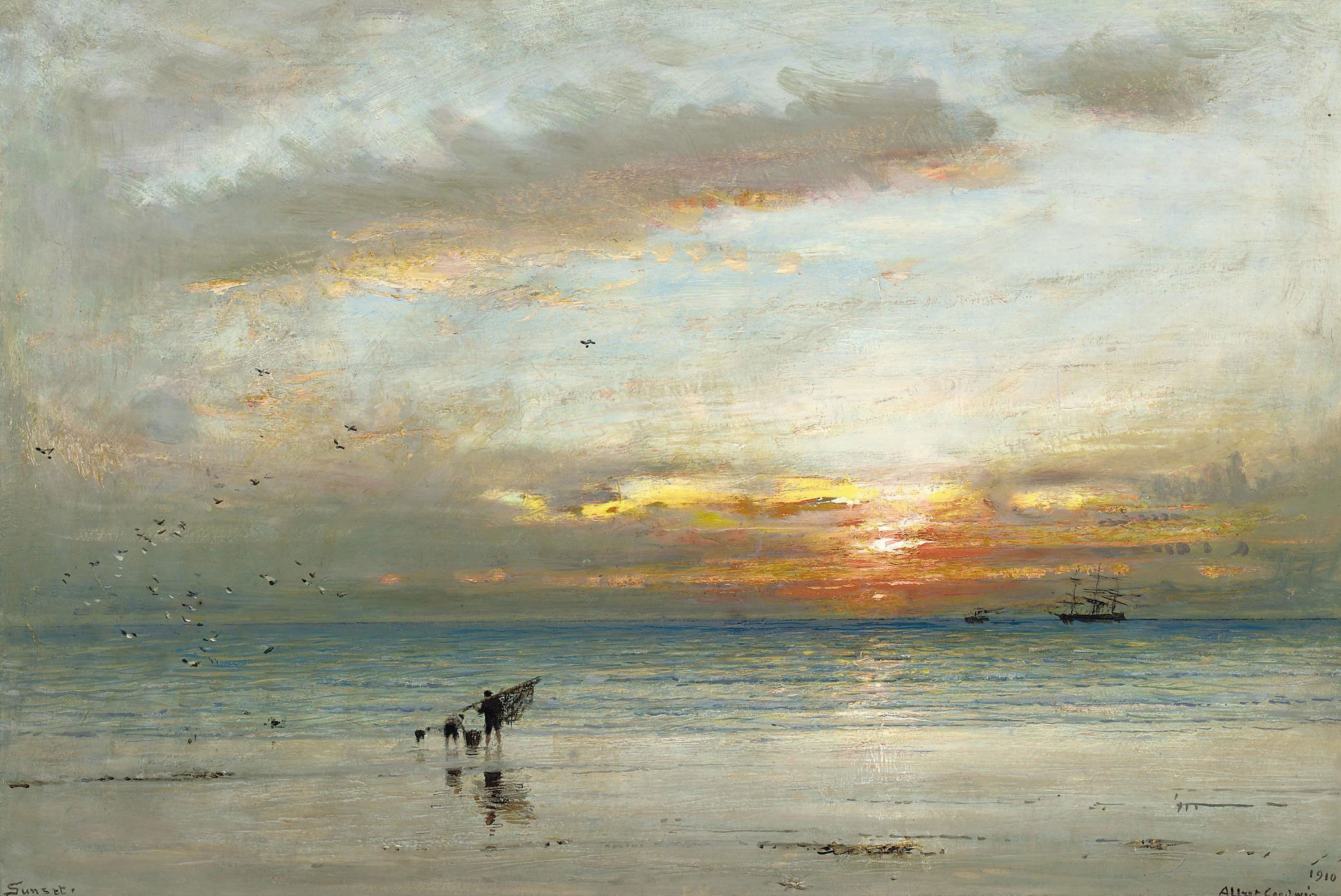Albert Goodwin, R.W.S. (Maidstone 1845-1932 London)
