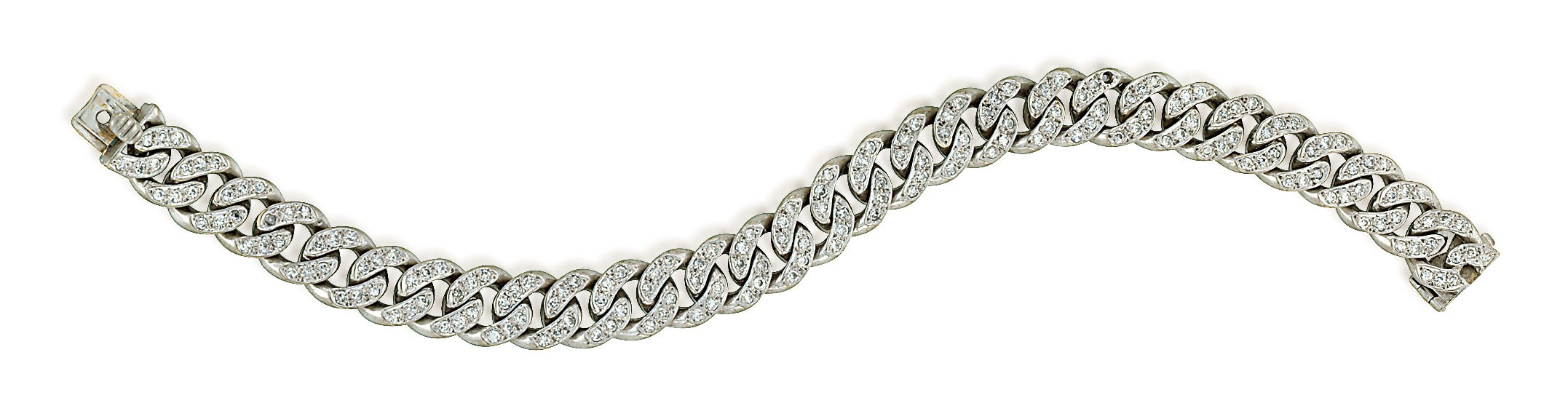 A DIAMOND-SET BRACELET