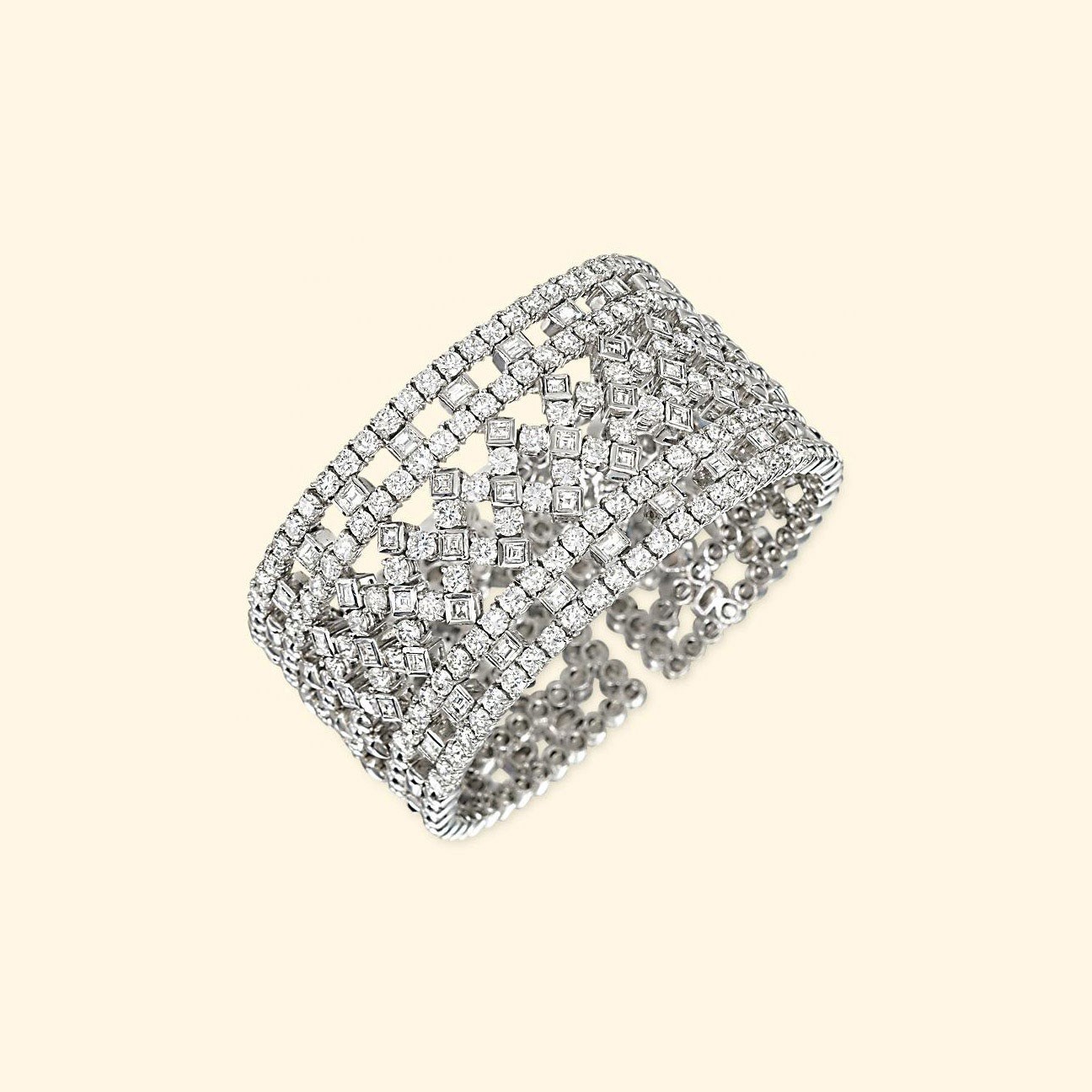 A DIAMOND BANGLE