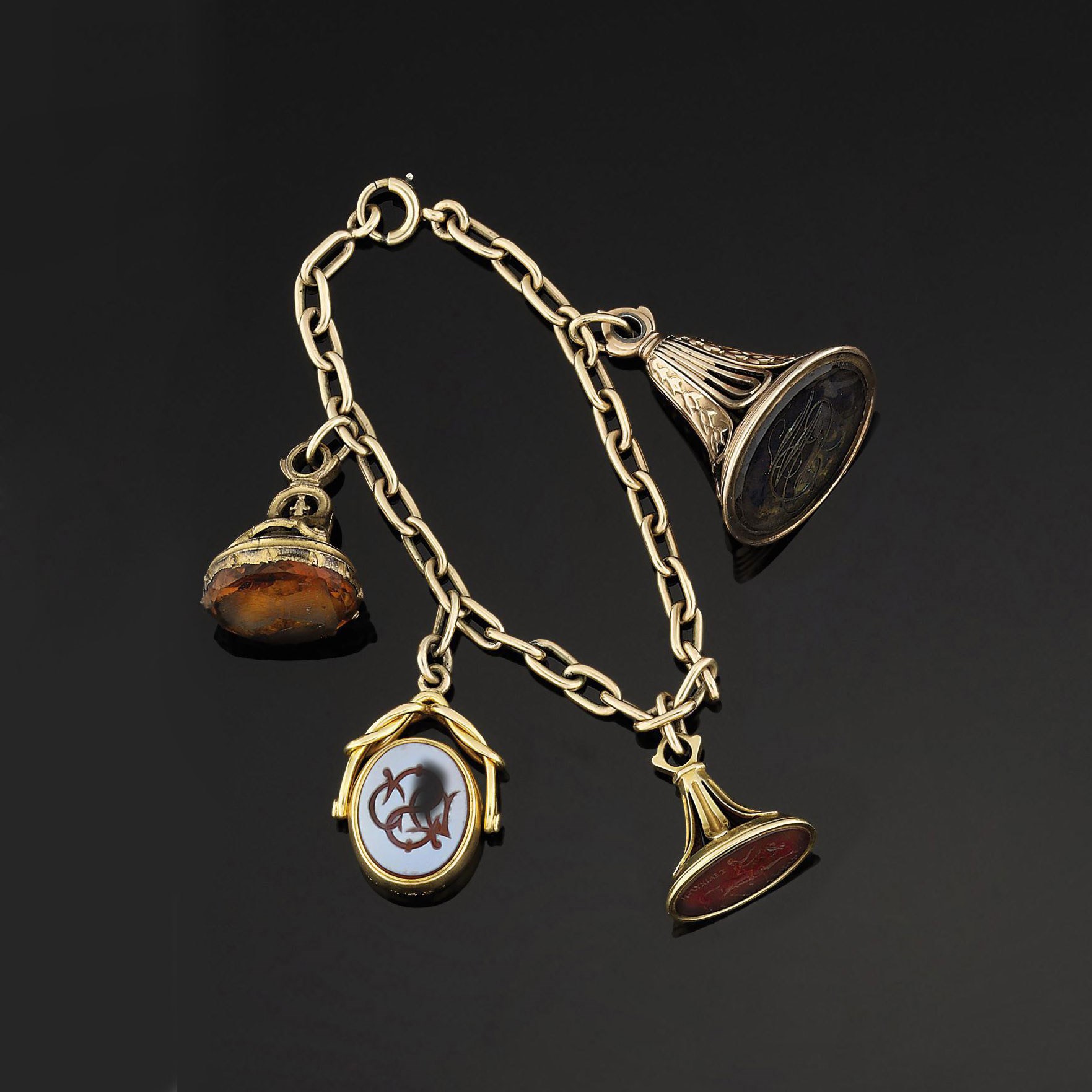 A charm bracelet