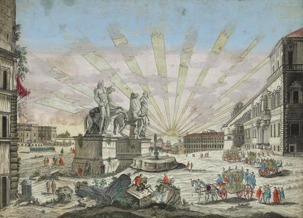Vue d'optics, late 18th century