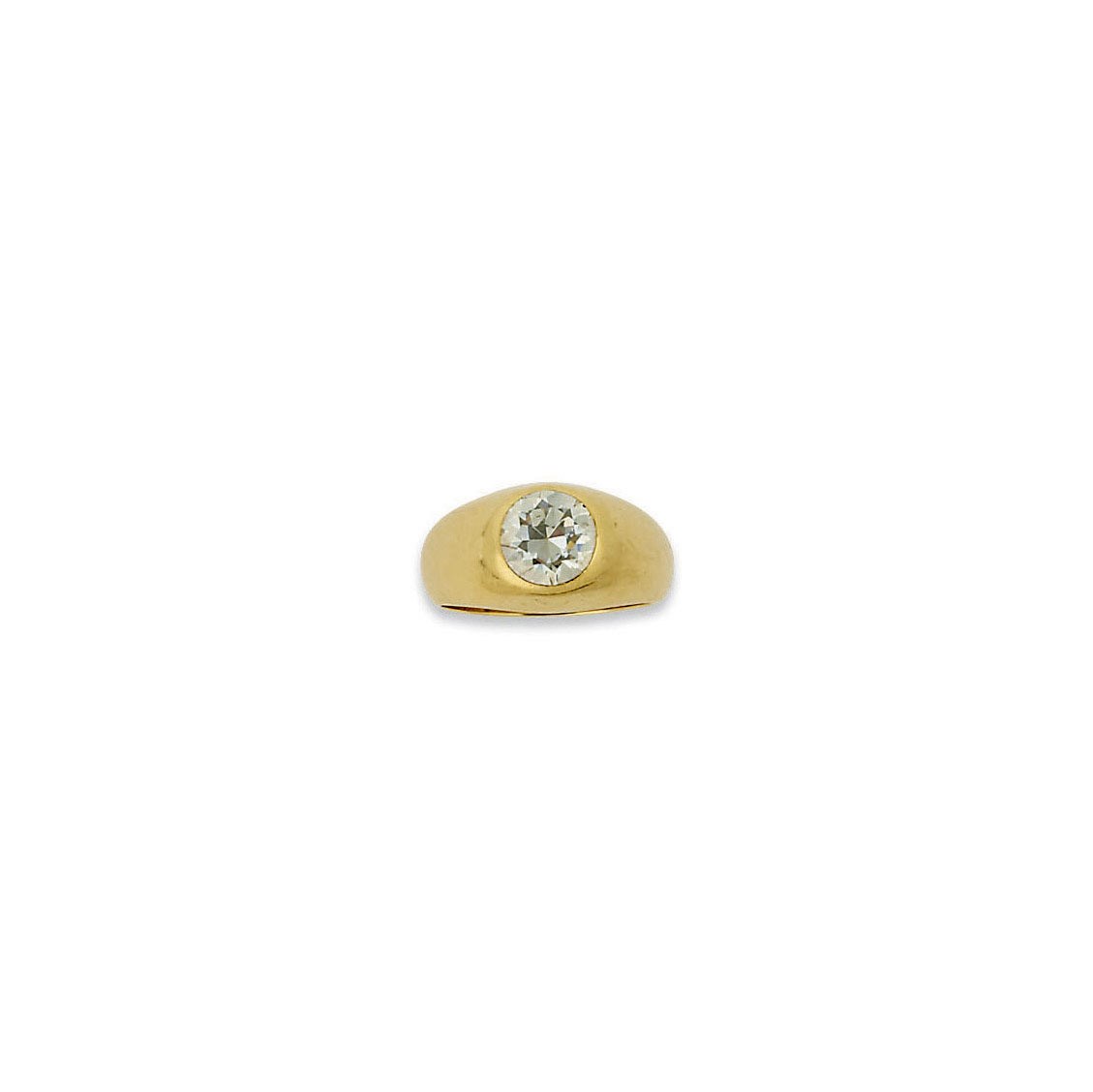 BAGUE CHEVALIERE DIAMANT