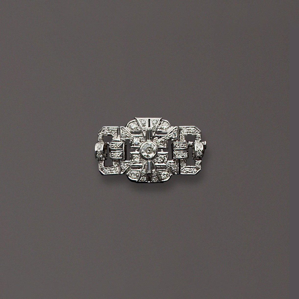 BROCHE DIAMANTS