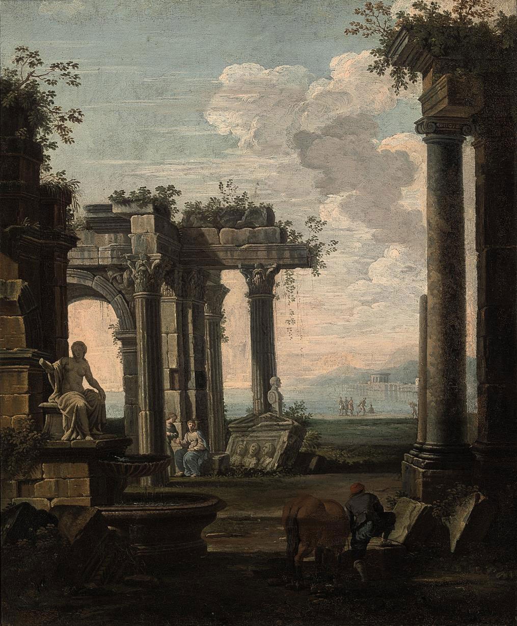 Circle of Giovanni Ghisolfi (Milan 1632-1683)